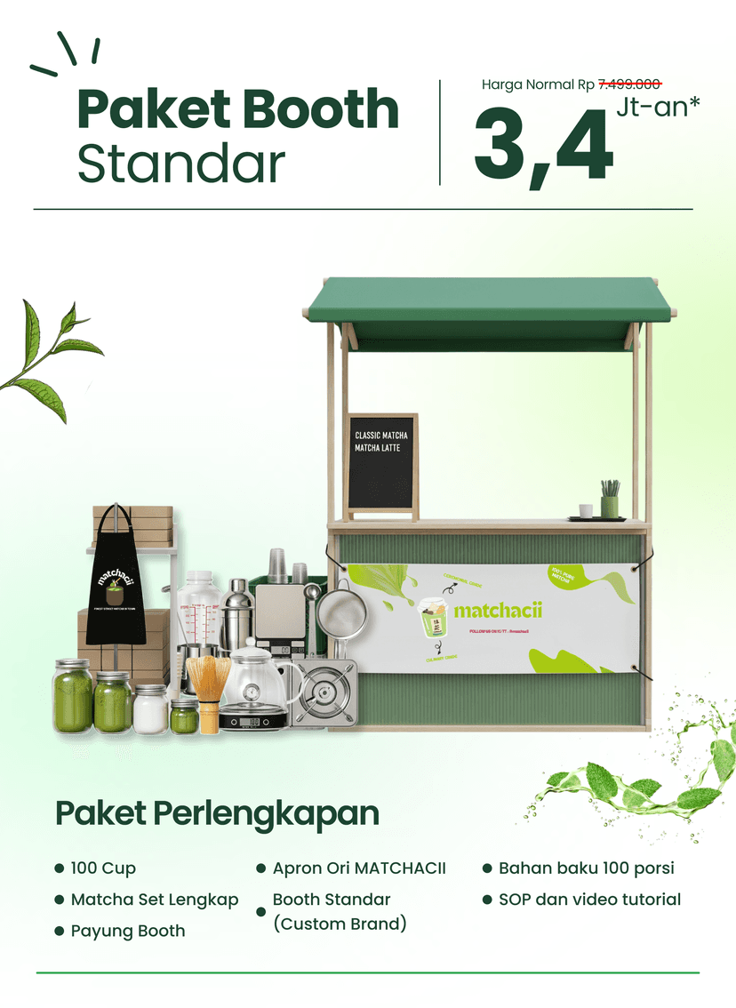 Paket Booth Standar - Rp 3.499.000